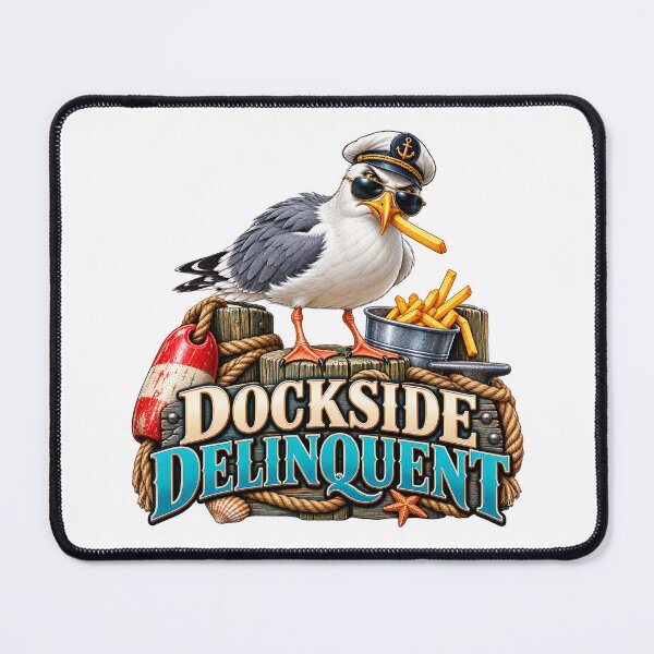 Item preview, Dockside Delinquent Seagull designed and sold by J-CCreations.