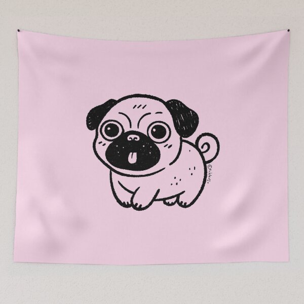 Item preview, I love PUGS! designed and sold by PickledjoArt.