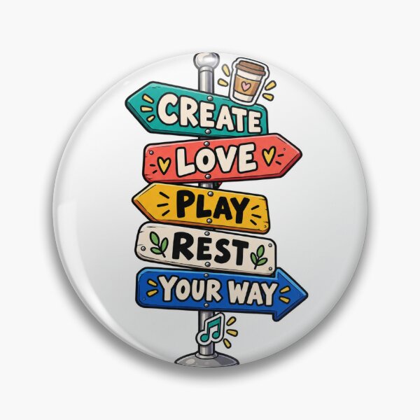 Item preview, Choose your path with colorful signs designed and sold by sasaPRO.