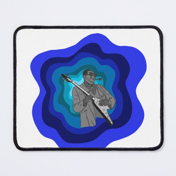 Item preview, Albert King Psychedelic Blues Portrait Design designed and sold by AbstractAngstt.