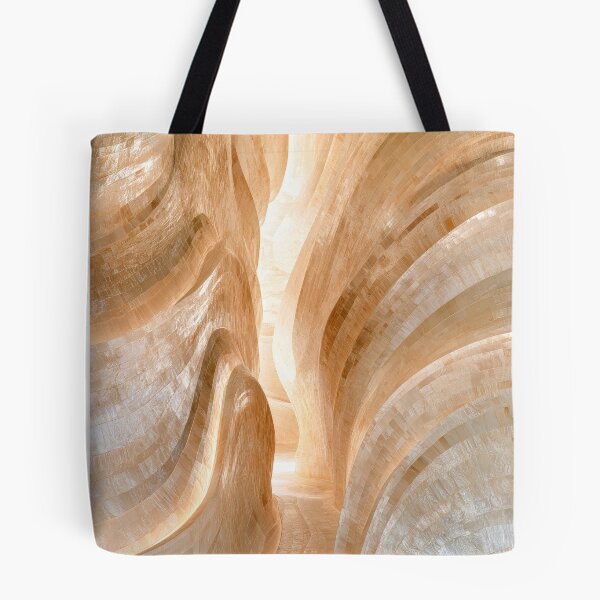 Item preview, Abstract Cliffs Rocks and Waterfall Minimalist Art Print designed and sold by MargaretWiktor.