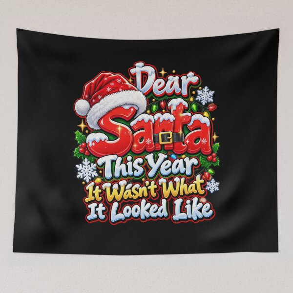 Item preview, QUERIDO PAPÁ NOEL: ESTE AÑO NO FUE LO QUE PARECIÓ designed and sold by signshirtz.