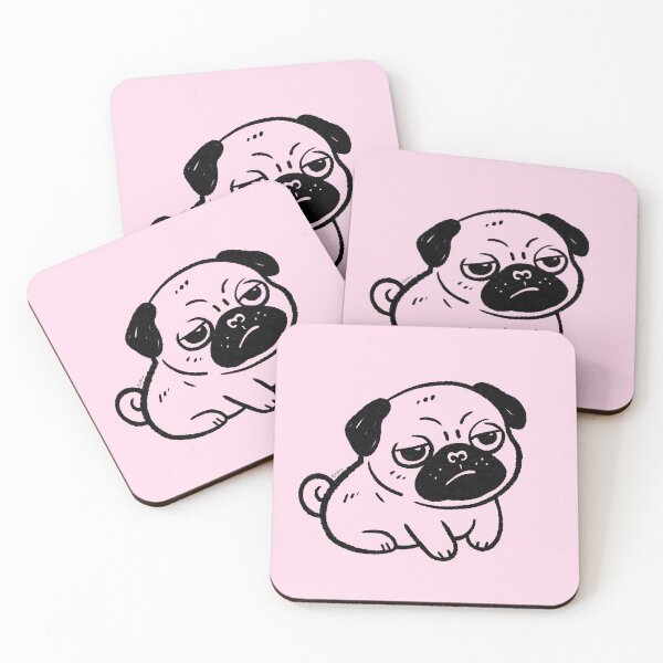 Item preview, Grumpy Pug designed and sold by PickledjoArt.