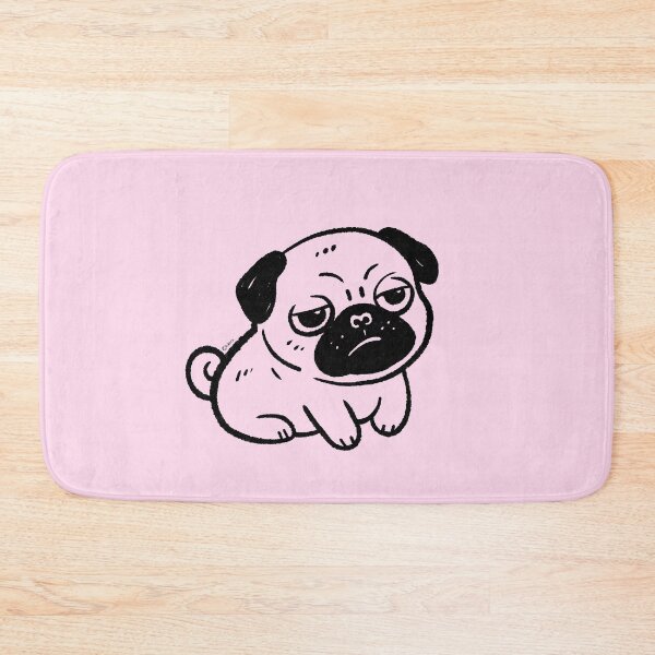 Item preview, Grumpy Pug designed and sold by PickledjoArt.