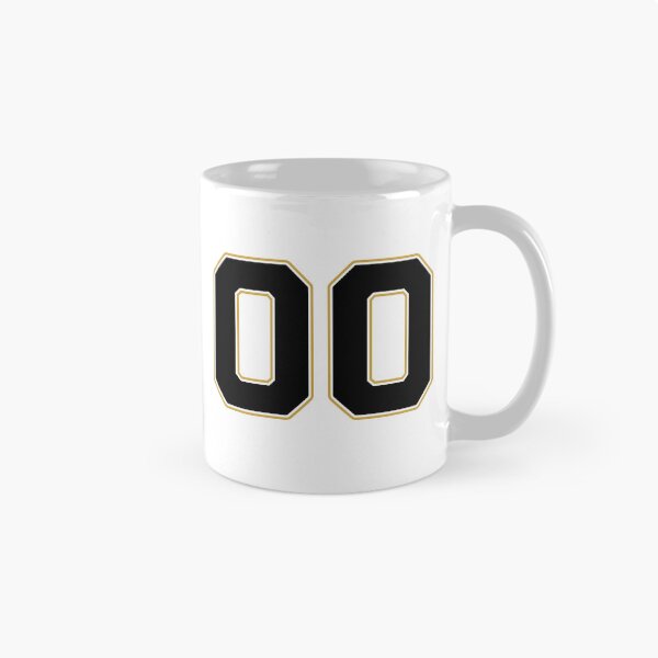 Item preview, 00 | Jersey Number 00 | Shirt Number 00 (Black / Gold) designed and sold by STUDIO-72.