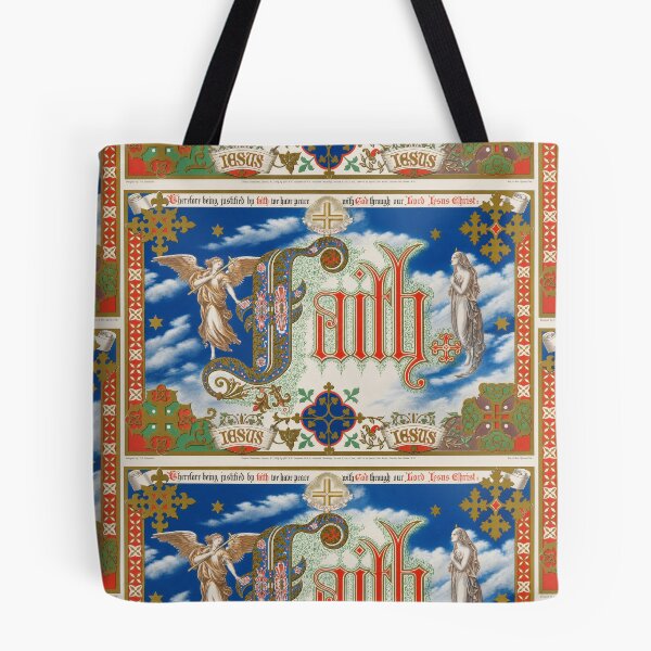 Item preview, Faith Illuminated Victorian Gothic 1859 designed and sold by artofuniverse.