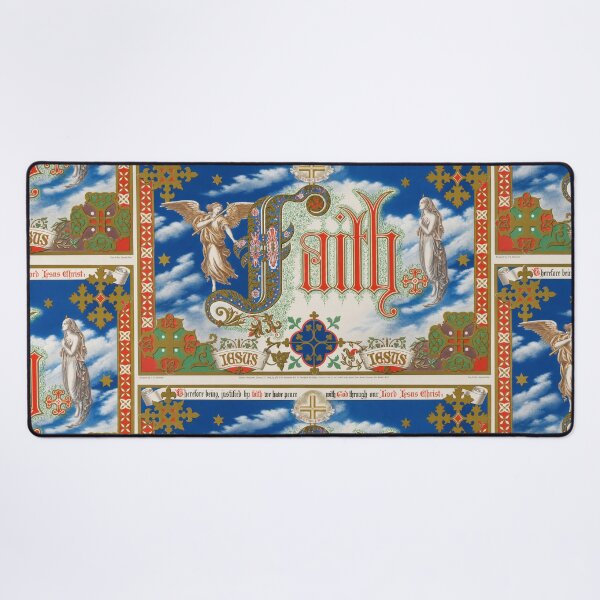 Item preview, Faith Illuminated Victorian Gothic 1859 designed and sold by artofuniverse.