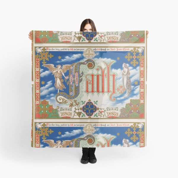 Item preview, Faith Illuminated Victorian Gothic 1859 designed and sold by artofuniverse.