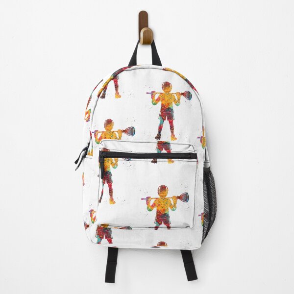 Item preview, Little Boy Lacrosse Goalie Watercolor Art designed and sold by Liededrom..