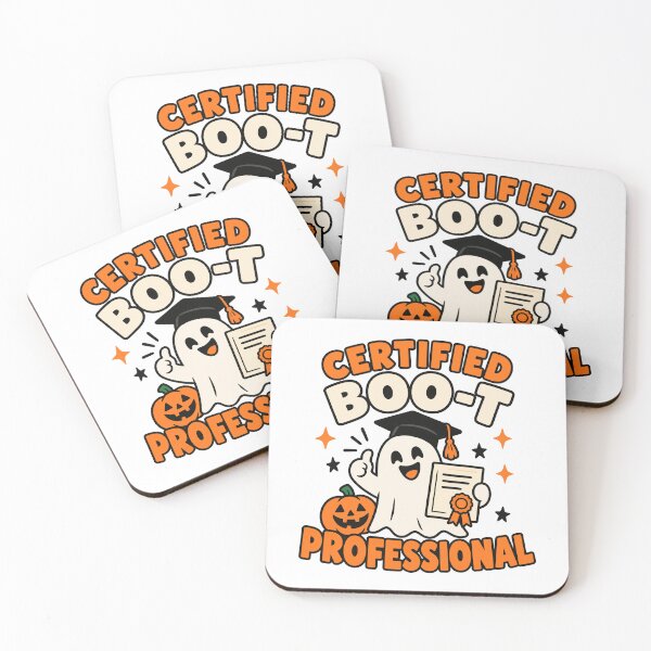 Item preview, Certified Boo-T Professional Spooky Season Expert designed and sold by CleanDecor.