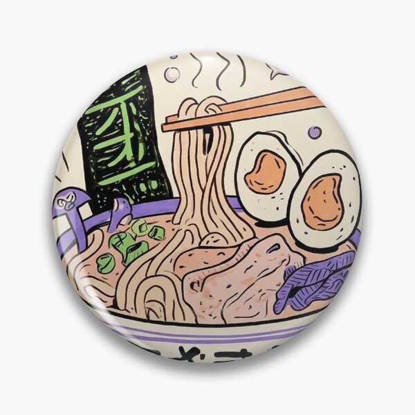 Item preview, Sending Noodz: Lucky Cat Bowls Over a Soft-Boiled Egg-stential Crisis  designed and sold by Print Fiction.