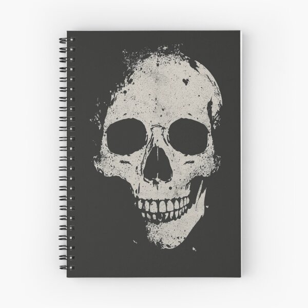 Item preview, Distressed Textural Skull Art designed and sold by ERODED SELF.