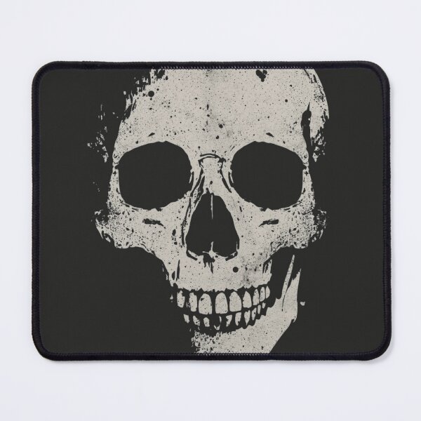 Item preview, Distressed Textural Skull Art designed and sold by ERODED SELF.