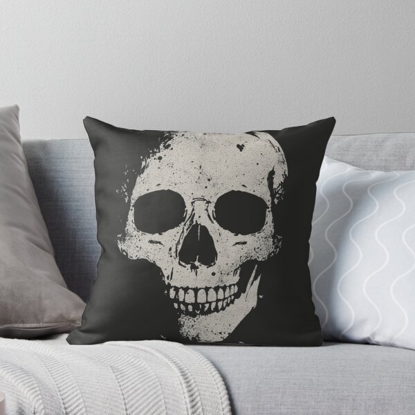 Item preview, Distressed Textural Skull Art designed and sold by ERODED SELF.