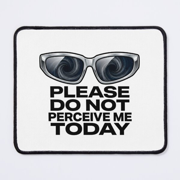 Item preview, Please Do Not Perceive Me Today Y2K Sunglasses Void Sarcastic Introvert Quote designed and sold by raedattia.