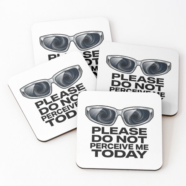 Item preview, Please Do Not Perceive Me Today Y2K Sunglasses Void Sarcastic Introvert Quote designed and sold by raedattia.