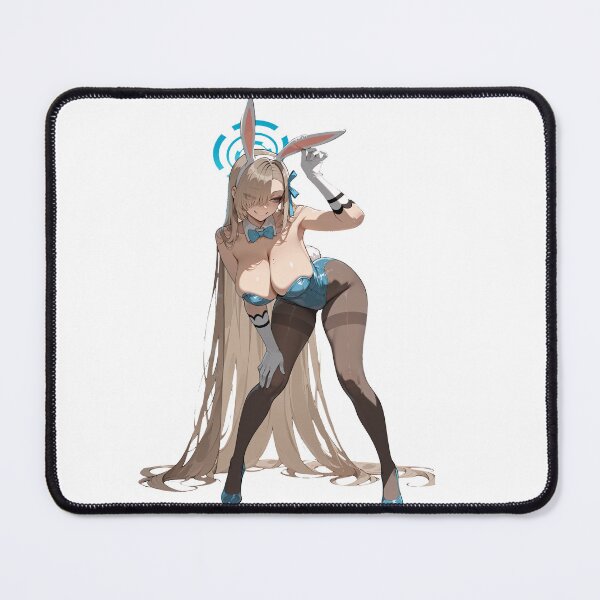 Item preview, Asuna Bunny Sticker | Blue Archive Mischievous Anime Decal designed and sold by RGB-crayon.