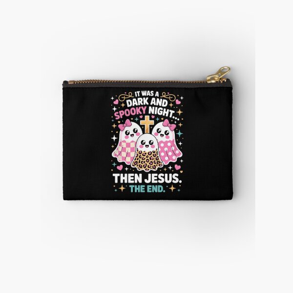 Item preview, Then Jesus The End – Christian Halloween Cute Ghost Art designed and sold by jkrphoto.