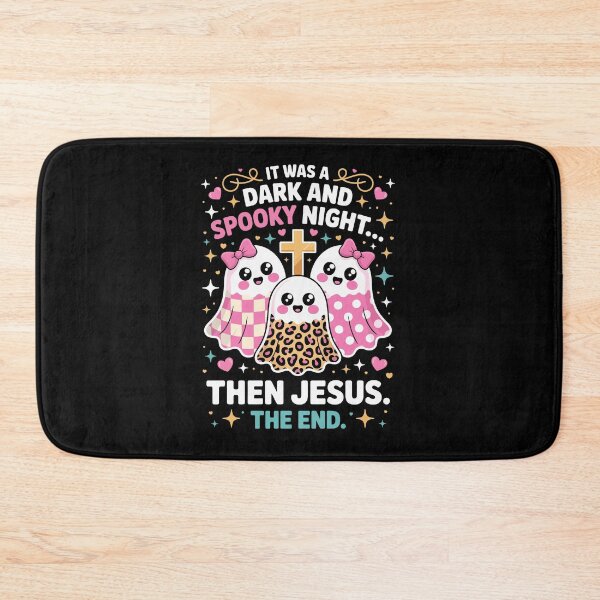 Item preview, Then Jesus The End – Christian Halloween Cute Ghost Art designed and sold by jkrphoto.