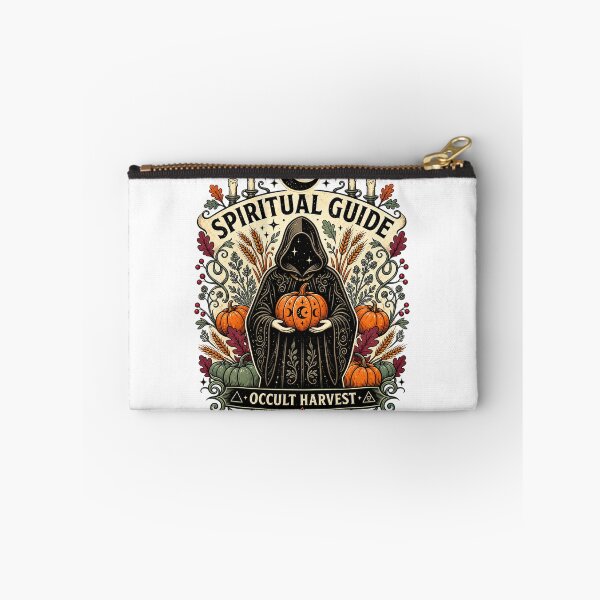 Item preview, Spiritual Guide Occult Harvest – Gothic Autumn Witch Pumpkin Design designed and sold by Roslet.