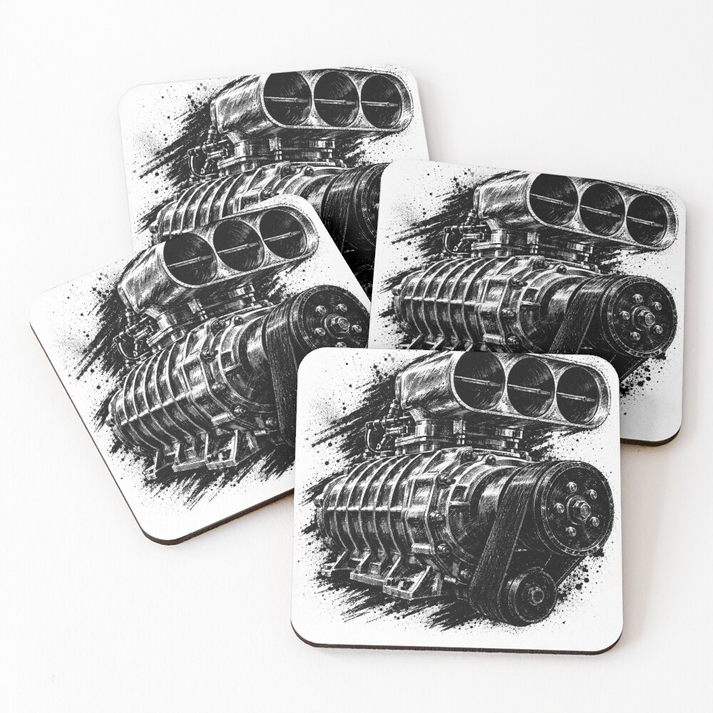 Item preview, Coasters (Set of 4) designed and sold by Alpha Progress.