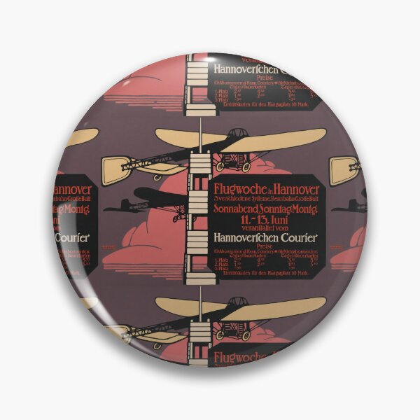Item preview, Flugwoche Hannover Aviation Week 1910s designed and sold by artofuniverse.