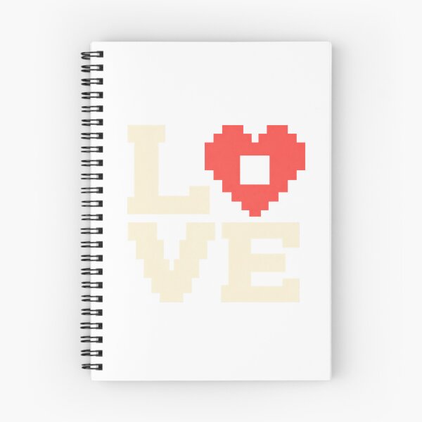 Item preview, Pixelated love and a retro heart designed and sold by sasaPRO.