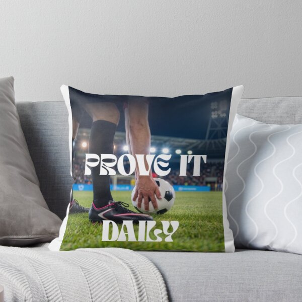 Item preview, Prove It Daily - Football Soccer Pitch Motivation designed and sold by moonsun4.