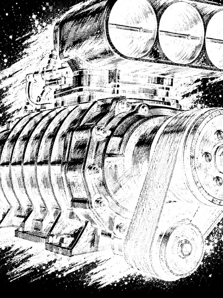 Thumbnail 4 of 4, iPhone Case, Engine designed and sold by Alpha Progress.