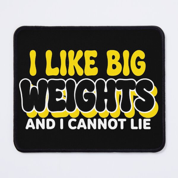 Item preview, I Like Big Weights And I Cannot Lie Funny Gym Lifting Meme Shirt designed and sold by StrongEveryDayStore.