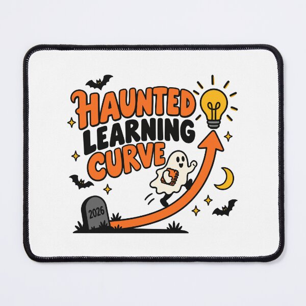 Item preview, Hauntin Learning Curve Spooky Ghost Humor designed and sold by CleanDecor.