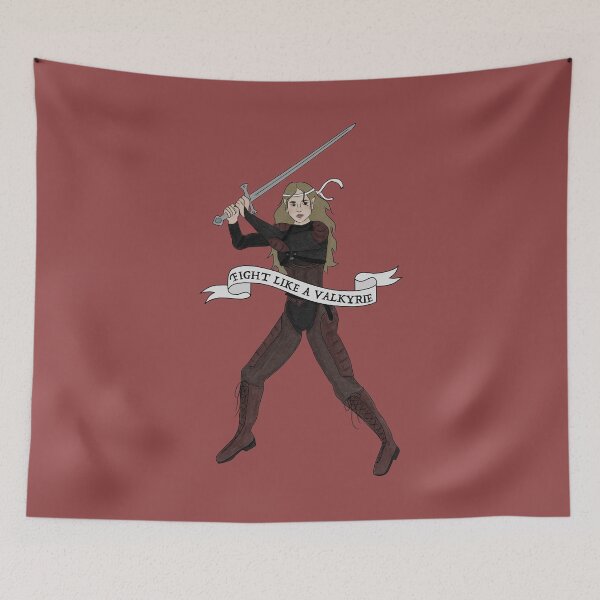 Aperçu de l'œuvre Nesta - combats comme une valkyrie créée et vendue par Heather H Designs .