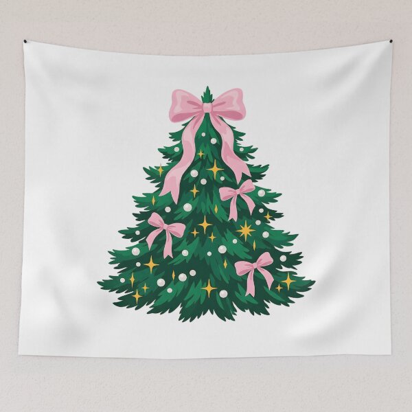 Item preview, Coquette Bow Christmas Tree Xmas Holiday Girly Outfit Women designed and sold by clothesy7.