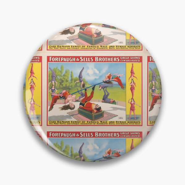 Item preview, Carl Damann Acrobats Circus 1899 designed and sold by artofuniverse.
