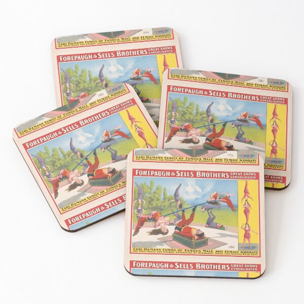 Item preview, Carl Damann Acrobats Circus 1899 designed and sold by artofuniverse.
