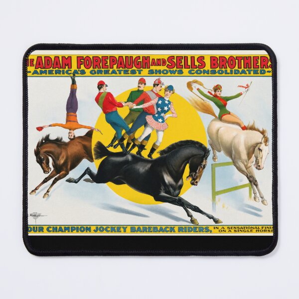 Item preview, Forepaugh Sells Brothers Circus Riders 1900 designed and sold by artofuniverse.