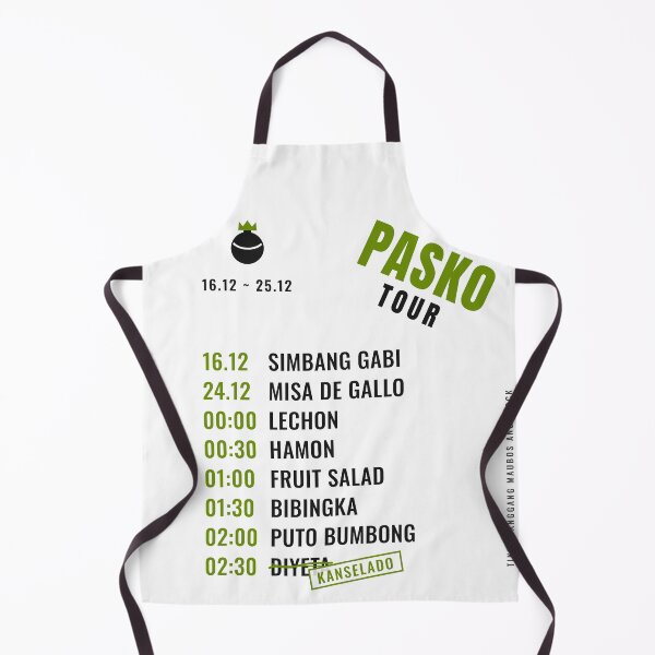 Item preview, Pasko Tour: Funny Filipino Christmas Dinner designed and sold by ForgeOvConcepts.