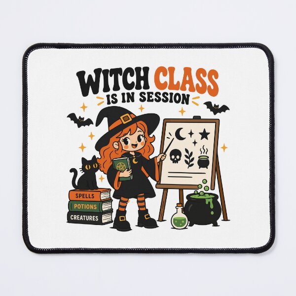 Item preview, Witch Class Is In Session Magical School Humor designed and sold by CleanDecor.