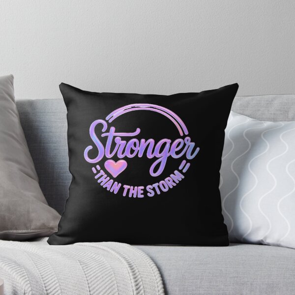Item preview, Stronger Than the Storm – Powerful Resilience & Motivation Quote designed and sold by JeraiffsonCorner .