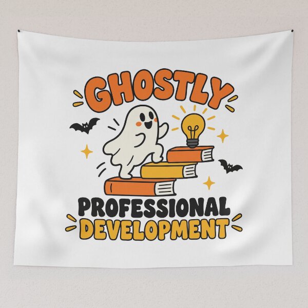 Item preview, Ghostly Professional Development Spooky Career Humor designed and sold by CleanDecor.