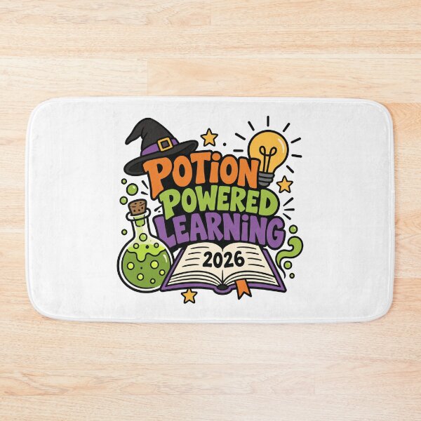 Item preview, Potion Powered Learning Magical Study Humor designed and sold by CleanDecor.