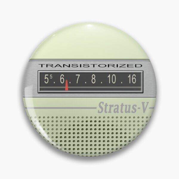 Item preview, Transistor Radio - Stratus-V in Aged White designed and sold by ubiquitoid.
