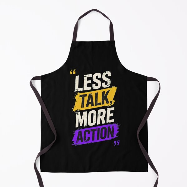 Item preview, Less Talk More Action – Hustle Gym Motivational Quote Typography Design designed and sold by Vibe-Vary.