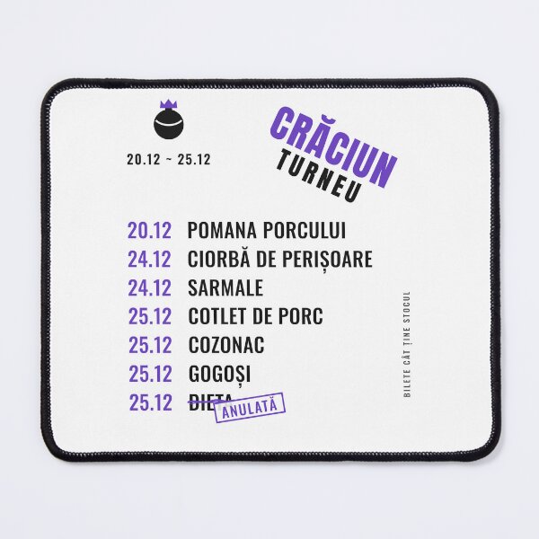 Item preview, Crăciun Turneu: Funny Romanian Christmas Dinner designed and sold by ForgeOvConcepts.