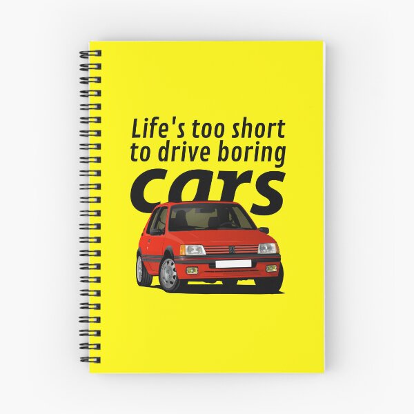 Item preview, Life's Too Short to Drive Boring Cars - Pug 205 GTi designed and sold by knappidesign.