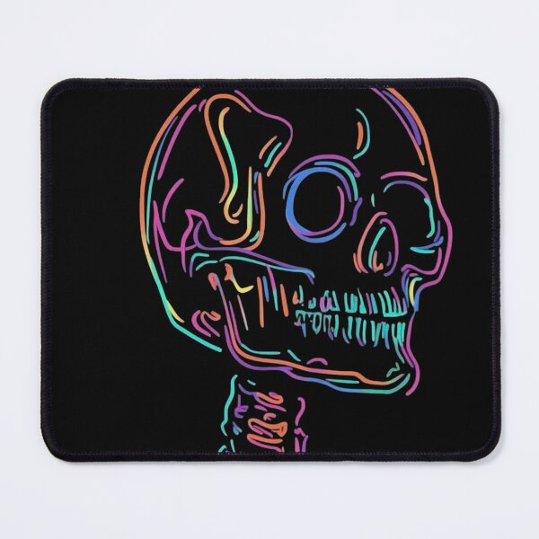 Item preview, Colorful Neon Skeleton - Rainbow Halloween designed and sold by WavyCurve.
