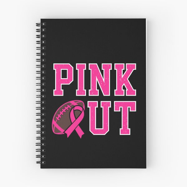Item preview, Pink Out Football Breast Cancer Awareness Ribbon designed and sold by Makelya.