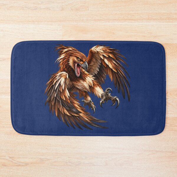 Item preview, Screaming Eagle Attack - Dark Fantasy Wildlife Art designed and sold by charmaroundyou.