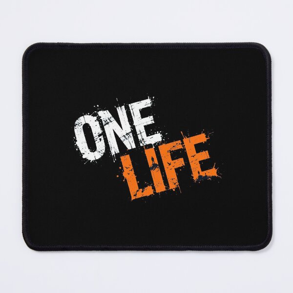 Item preview, One Life Motivational Quote Adventure Outdoor Grunge Typography Design designed and sold by Vibe-Vary.