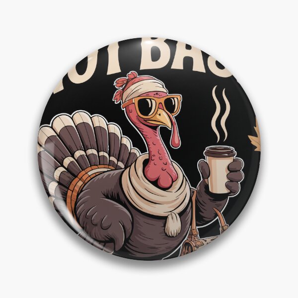 Item preview, Thankful Not Basic – Funny Thanksgiving Turkey Fashion Art designed and sold by jkrphoto.